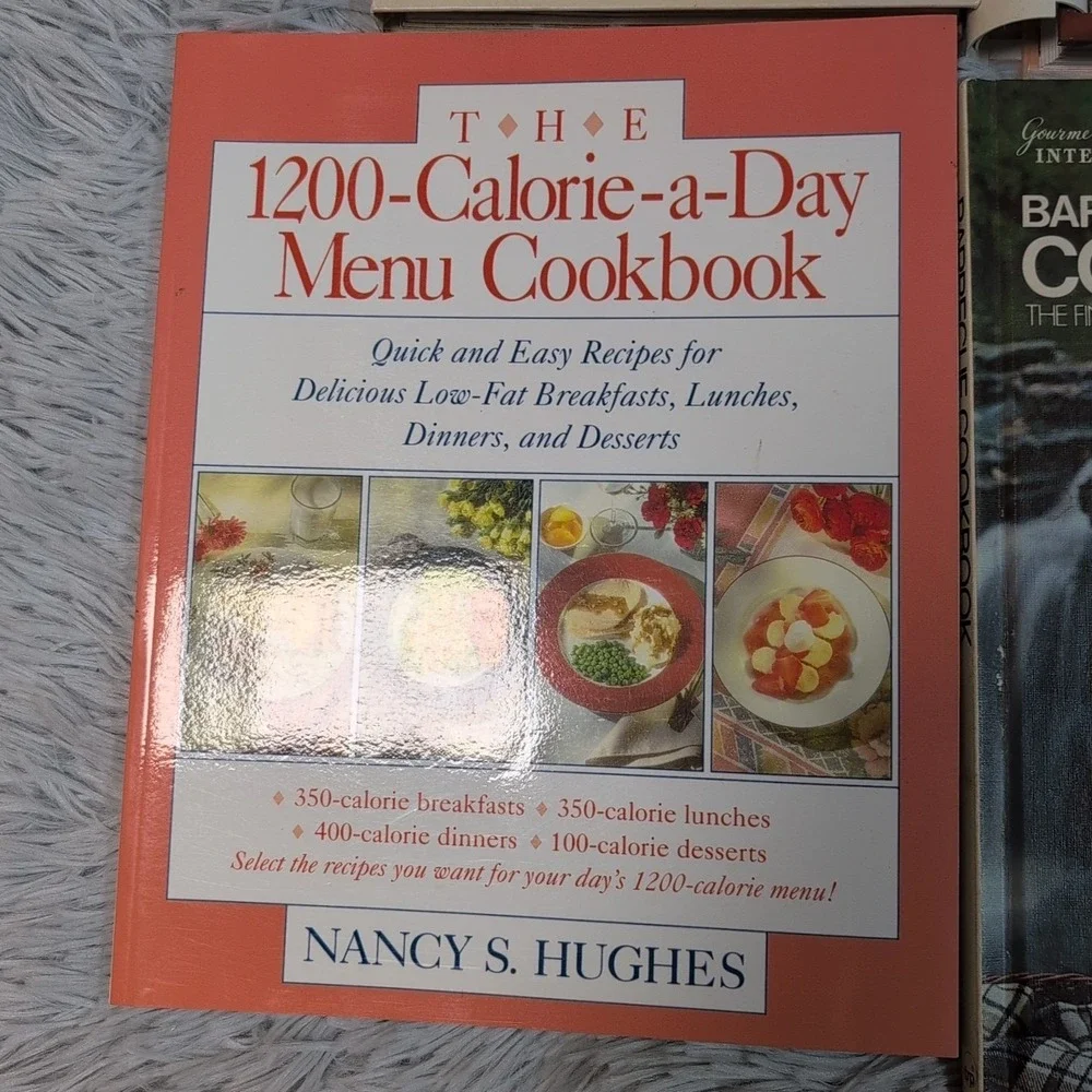 Lot Of 6 Cookbook Seafood‎ Barbecue Deserts Breakfast Lunch Supper
